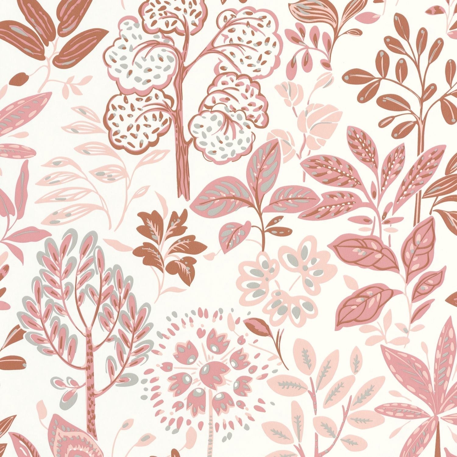 Louise Wallpaper - Rose - Caselio - 103114000