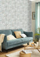 Lovely Field Wallpaper - Smoke Blue - Caselio - 102656026