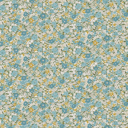 Loveston Wallpaper - Newport Blue - Laura Ashley - 121075 - Premier Wallcovering