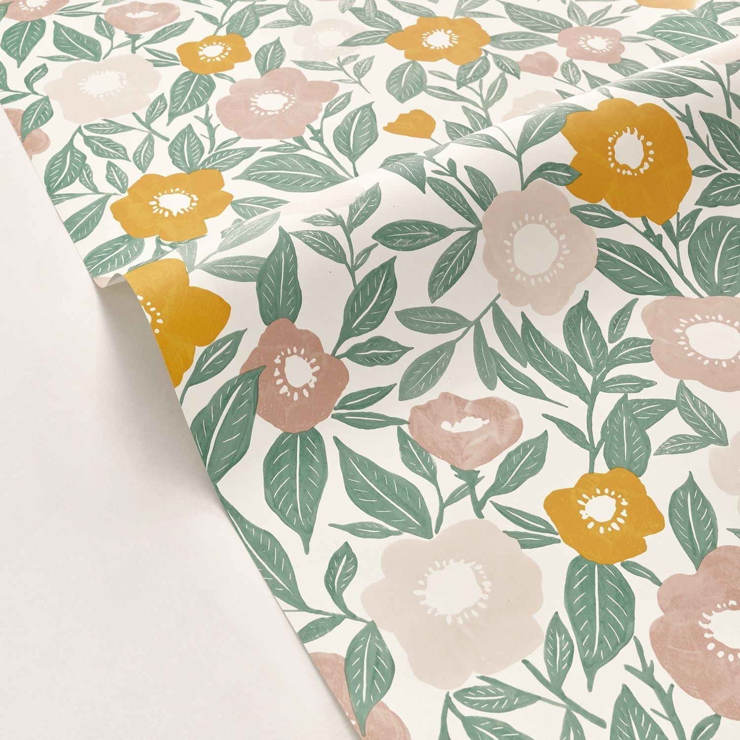 Lucky Wallpaper - Rose Jaune - Caselio - 104070734