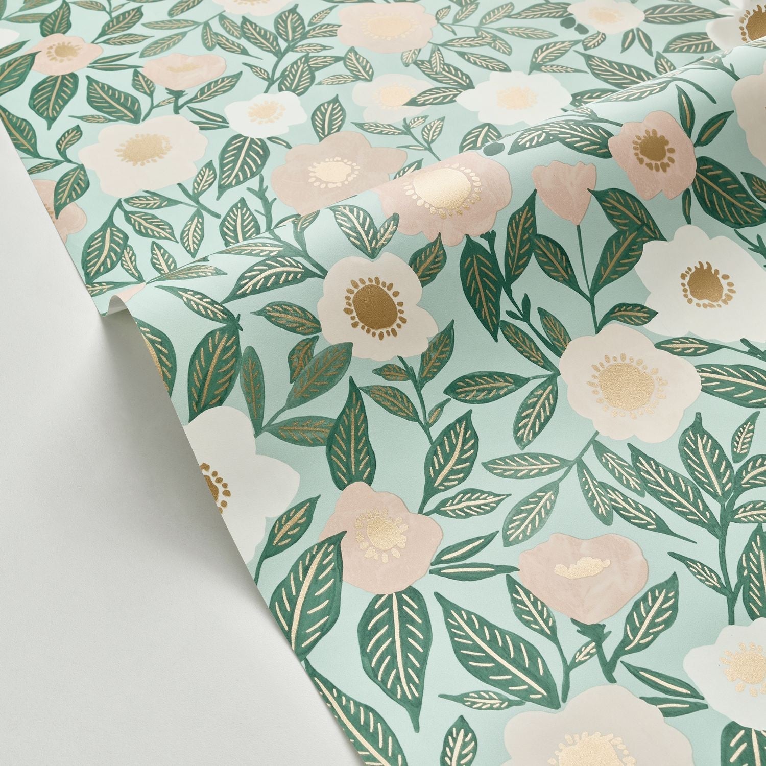 Lucky Wallpaper - Vert D'eau - Caselio - 104076157