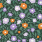 Lucky Wallpaper - Violet Orange - Caselio - 104077768