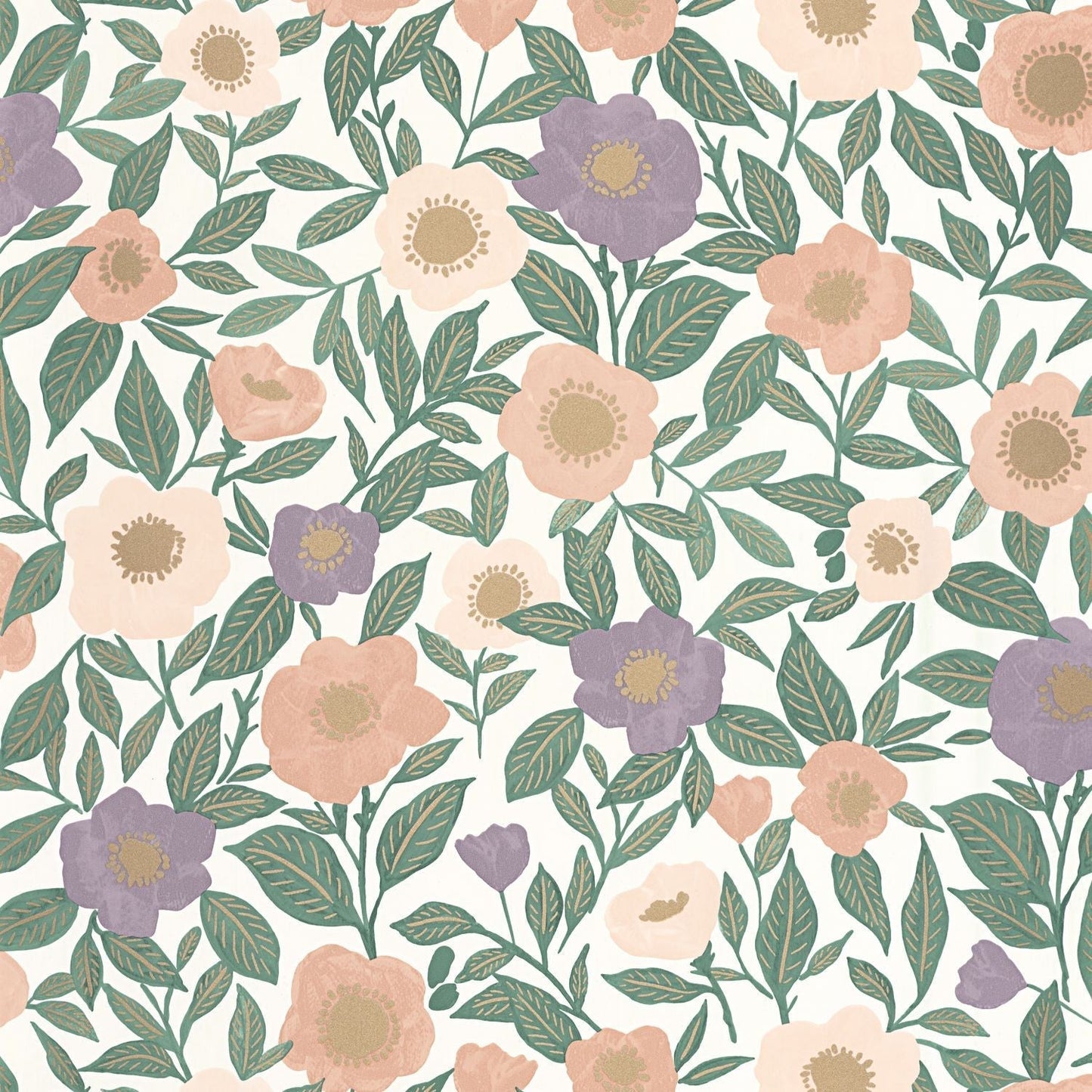 Lucky Wallpaper - Rose Violet - Caselio - 104070721