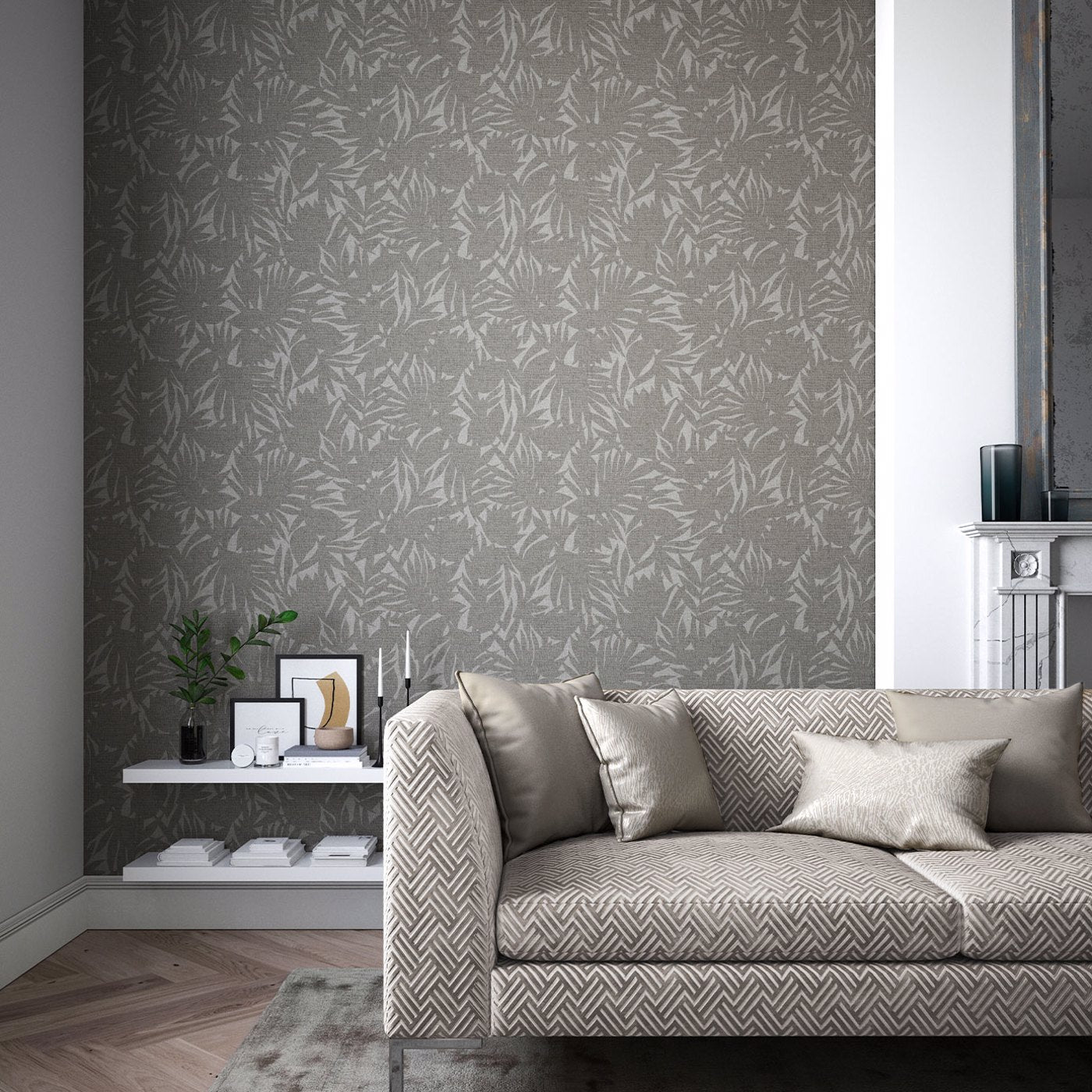 Luminance Wallpaper - Slate - Harlequin - HM7W112733 - Premier Wallcovering
