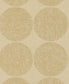 Luna Wallpaper - Metallic Gold on Oat - 69/5118 - Cole & Son - Premier Wallcovering
