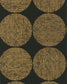 Luna Wallpaper - Metallic Gold on Charcoal - 69/5119 - Cole & Son - Premier Wallcovering