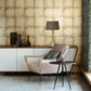 Lustre Tile Wallpaper - Gold - ZTOT312831 - Zoffany