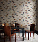 Macchine Volanti Wallpaper - Stone, Rouge & Blue - 114/10020 - Cole & Son - Premier Wallcovering