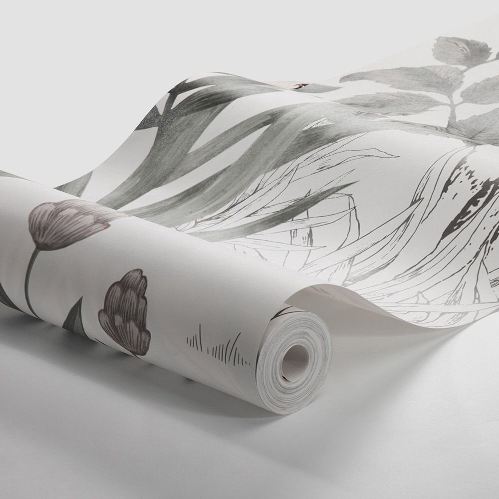 Magic Forest Mural Wallpaper - White - Boråstapeter - 7481 - Premier Wallcovering