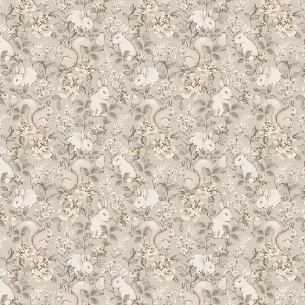 Magic Forest Wallpaper - Nude - Boråstapeter - 6933 - Premier Wallcovering