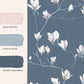 Magnolia Grove Wallpaper - Dusky Seaspray - Laura Ashley - 113355 - Premier Wallcovering