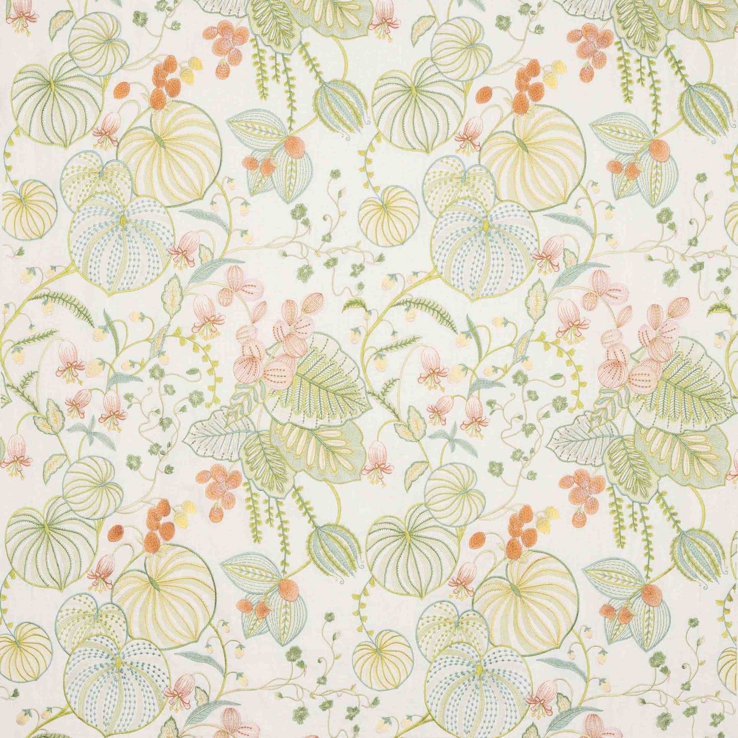 Mahina Fabric - Corail - Manuel Canovas - M4178-01 - Premier Wallcovering