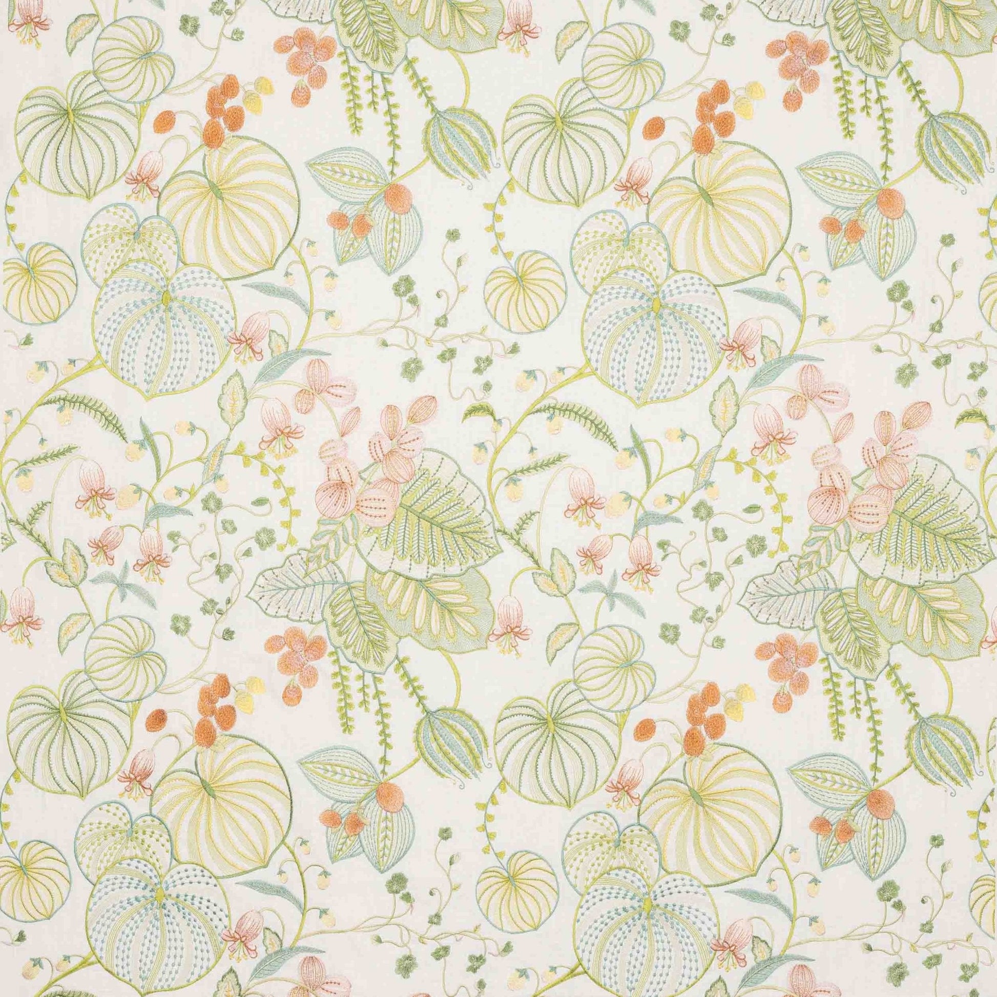 Mahina Fabric - Corail - Manuel Canovas - M4178-01 - Premier Wallcovering