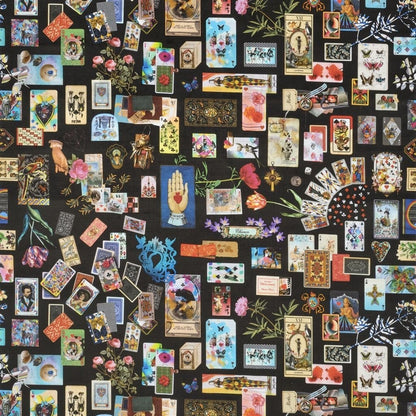 Maison De Jeu Wallpaper - Réglisse - Christian Lacroix - PCL697/01 - Premier Wallcovering