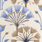 Majestic Wallpaper - Bleu Canard - Caselio - 105276142