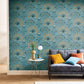 Majestic Wallpaper - Bleu D Outre - Caselio - 105276012