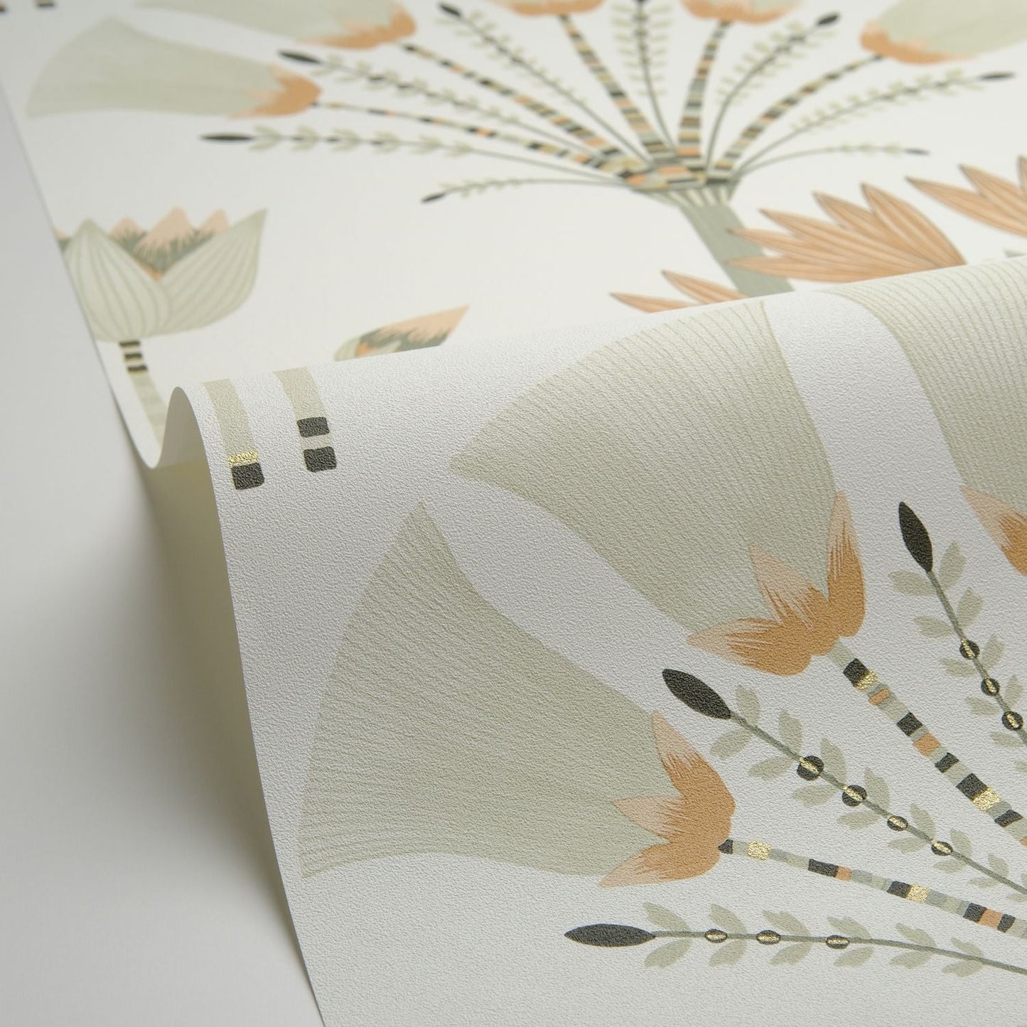 Majestic Wallpaper - Vert Amande - Caselio - 105277029