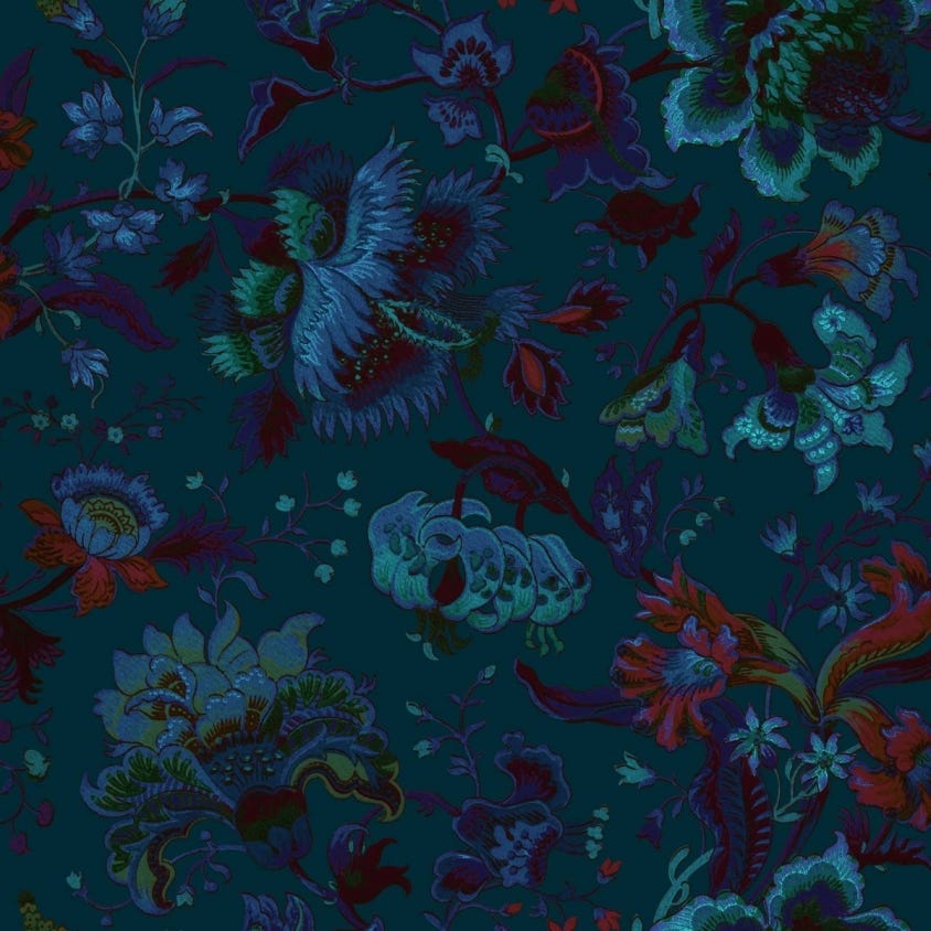 Majorelle Wallpaper - Petrol - House of Hackney - 1-WA-MAJ-DI-PET-XXX