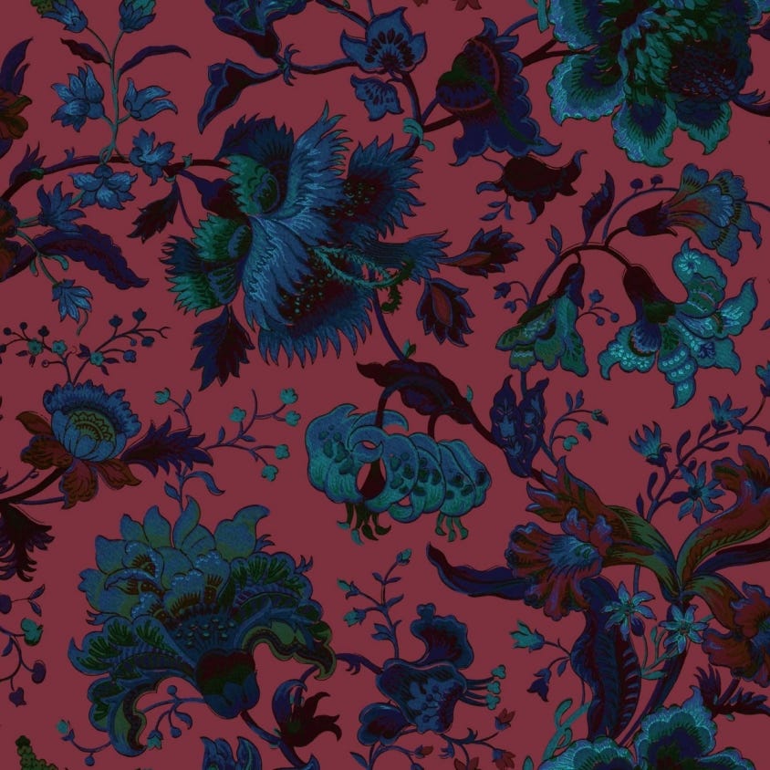Majorelle Wallpaper - Viola-Pink - House of Hackney - 1-WA-MAJ-DI-VIP-XXX