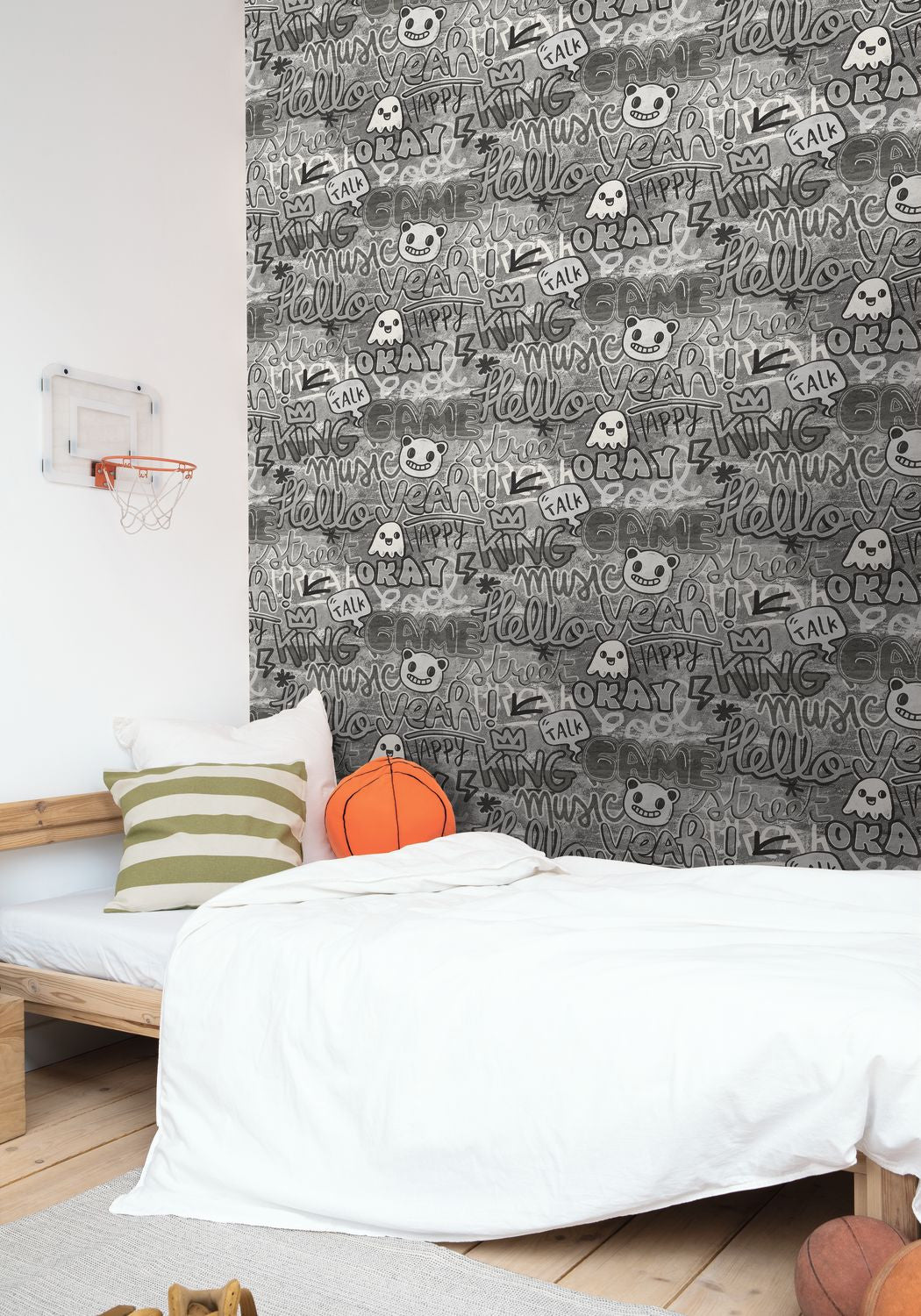 Make It Fun Wallpaper - Noir - Caselio - 103309009