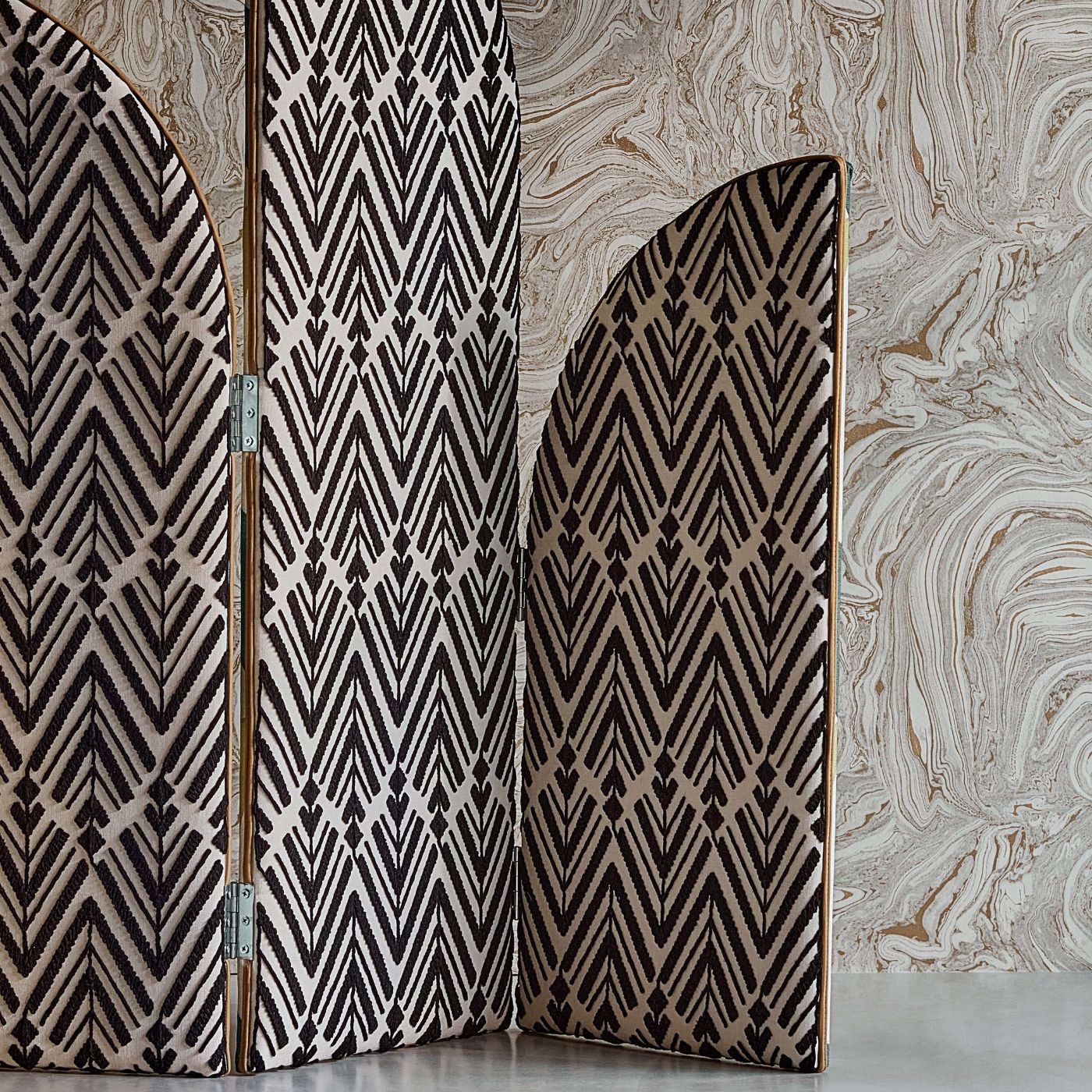 Makrana Wallpaper - Smoke - Harlequin - HMOW110916 - Premier Wallcovering