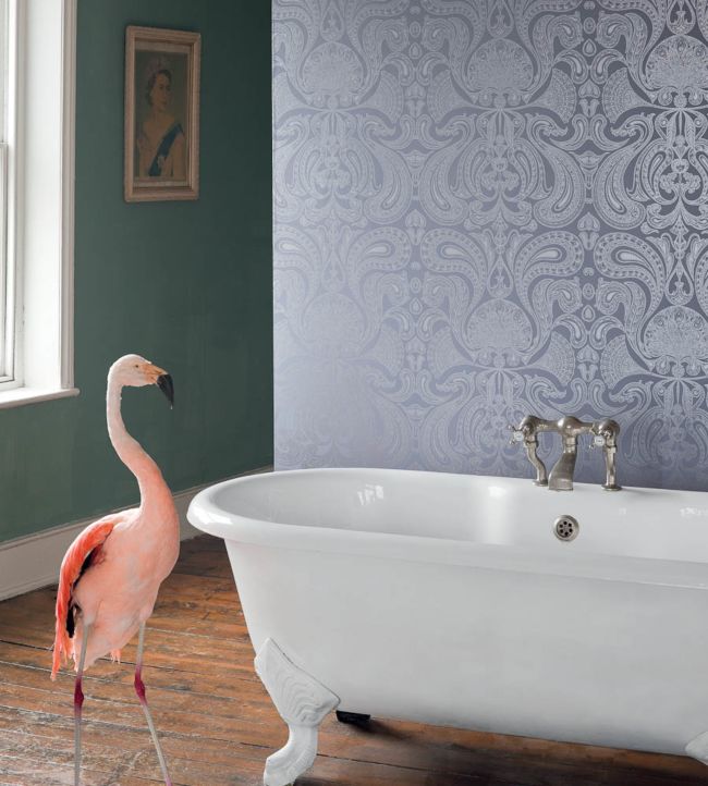 Malabar Wallpaper - White on Safari - 95/7039 - Cole & Son - Premier Wallcovering