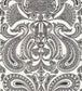 Malabar Wallpaper - Black & White - 66/1004 - Cole & Son - Premier Wallcovering