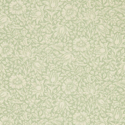 Mallow Wallpaper - Apple Green - Morris & Co - 216678 - Morris Wallpaper