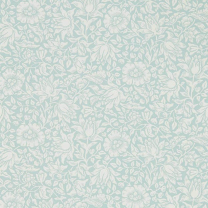Mallow Wallpaper - Chalk Duck Egg - Morris & Co - 216679 - Morris Wallpaper