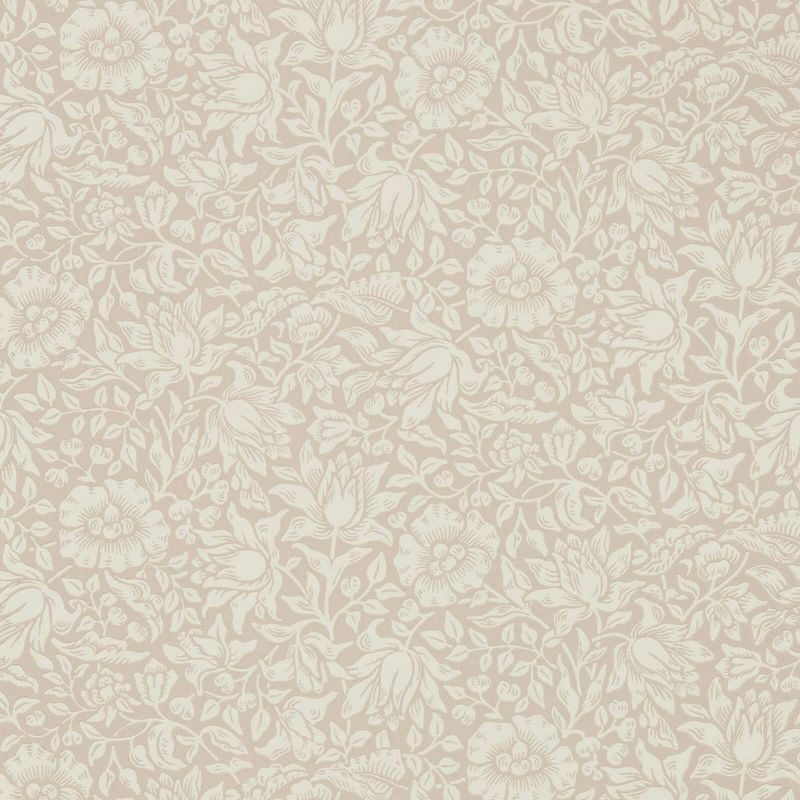 Mallow Wallpaper - Dusky Rose - Morris & Co - 216675 - Morris Wallpaper