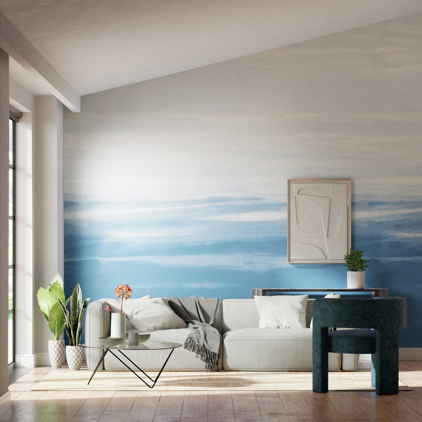 Manzara Wallpaper - Wild Water/Exhale - Harlequin - HQN3112917