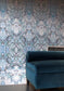 Marble Damask Wallpaper Panels - Blue - Timorous Beasties - ROR/MDAM/MICA/02 - Premier Wallcovering