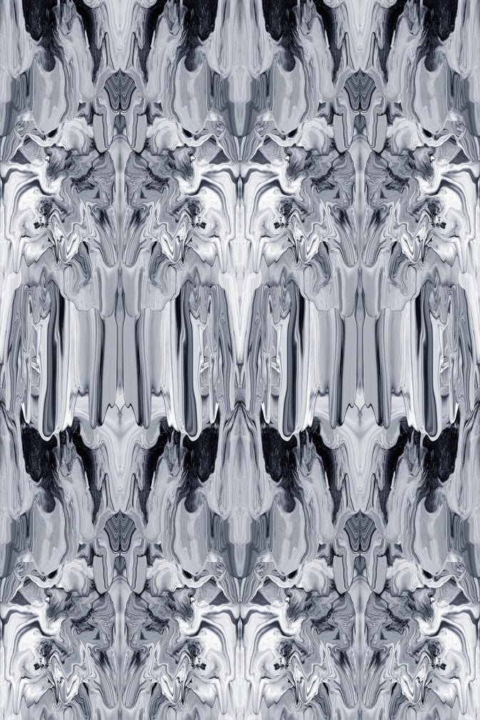 Marble Gum Wallpaper - Ink - Timorous Beasties - ROR/MRBG/PRL/02 - Premier Wallcovering