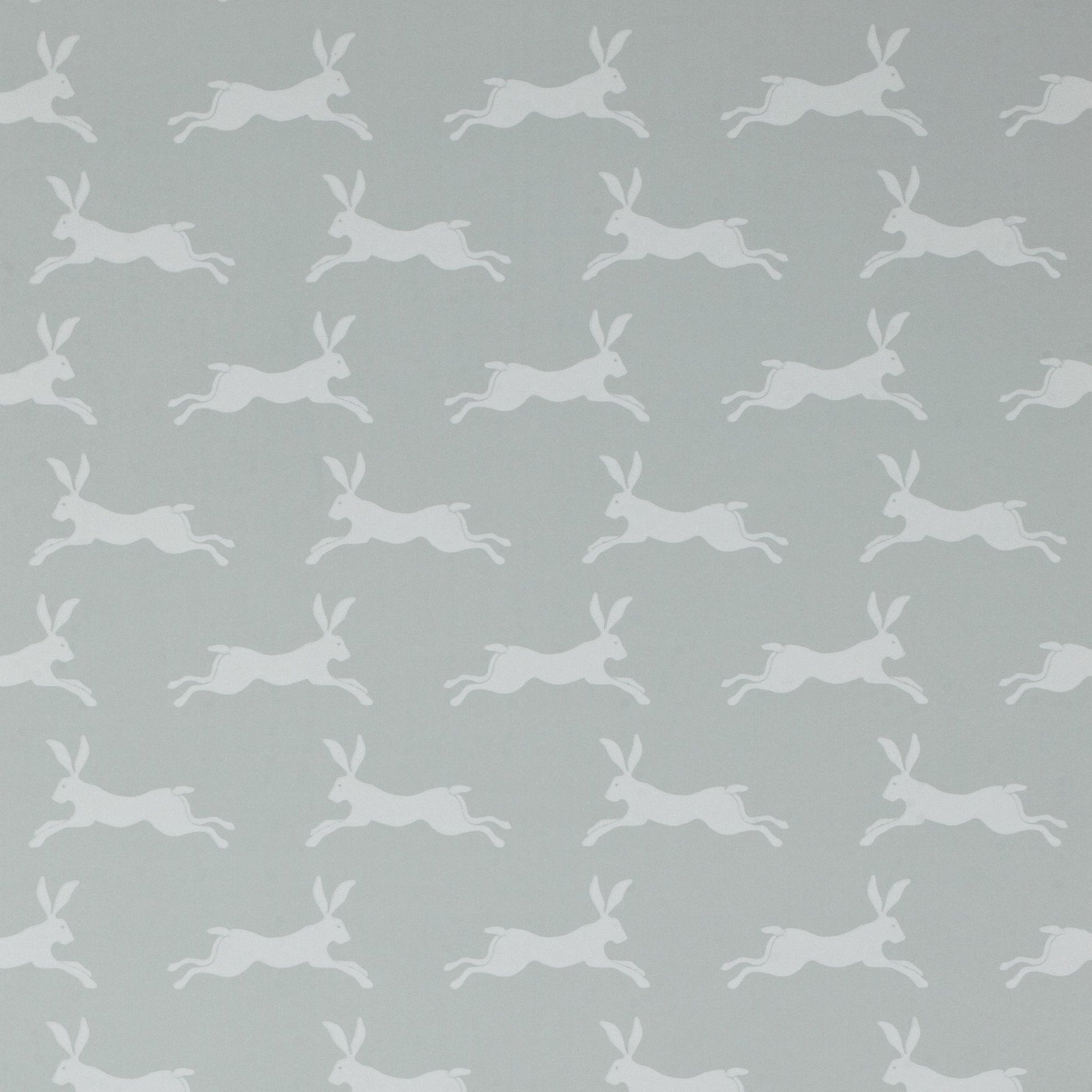 March Hare Wallpaper - Grey - J135W - 08 - Jane Churchill