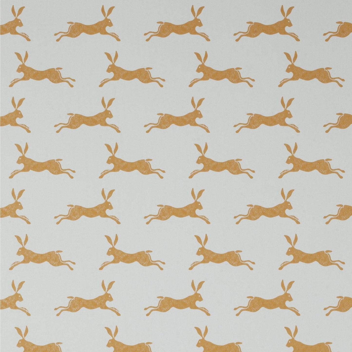 March Hare Wallpaper - Ochre - J135W - 10 - Jane Churchill