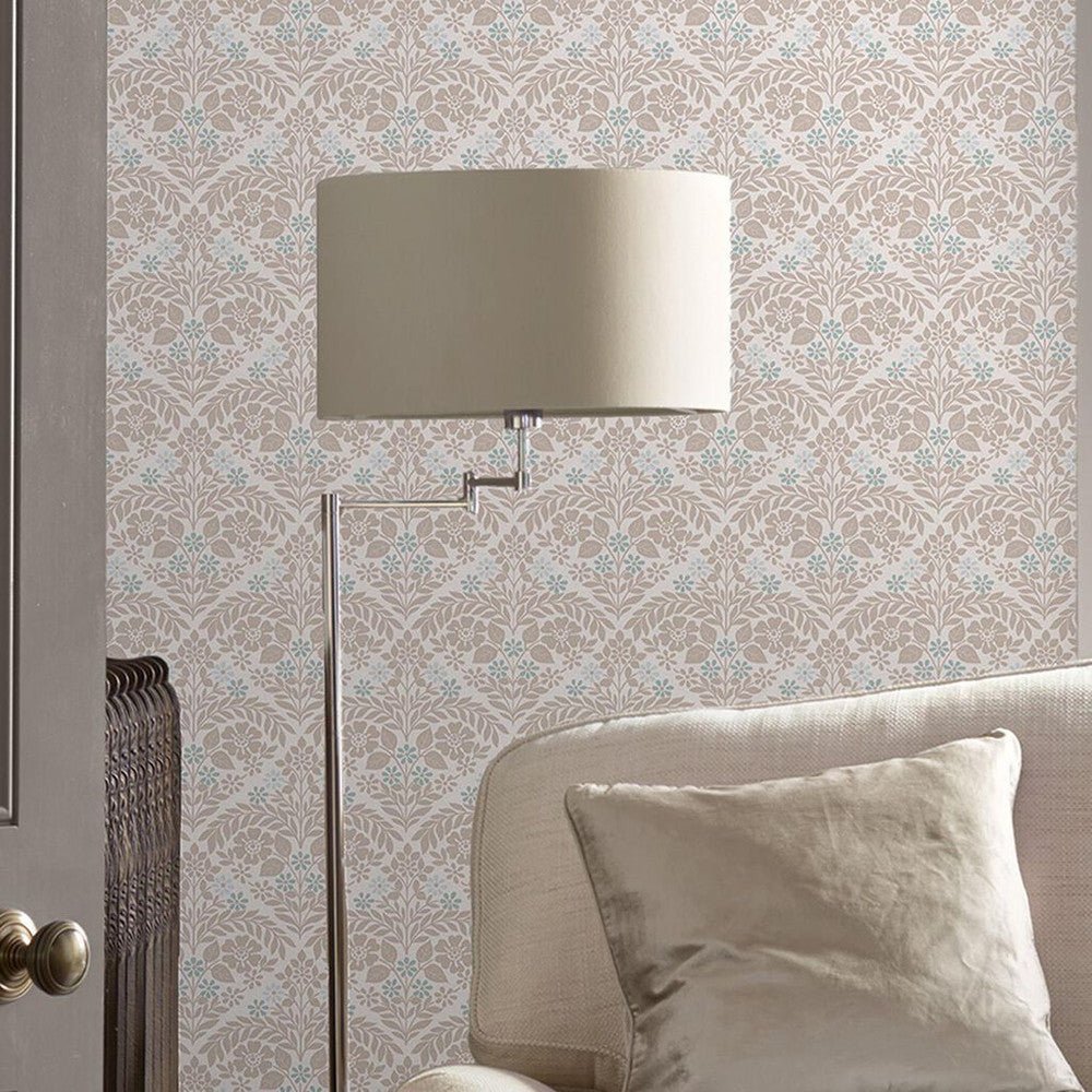 Margam Wallpaper - Dove Grey - Laura Ashley - 118490 - Premier Wallcovering