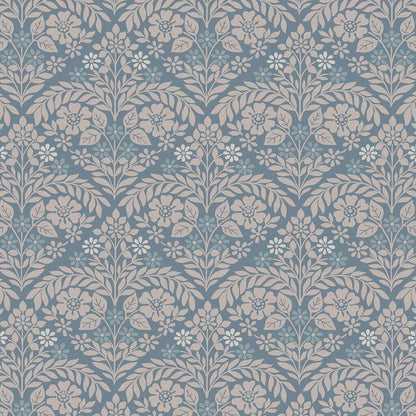 Margam Wallpaper - Newport Blue - Laura Ashley - 118489 - Premier Wallcovering