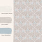 Margam Wallpaper - Dove Grey - Laura Ashley - 118490 - Premier Wallcovering