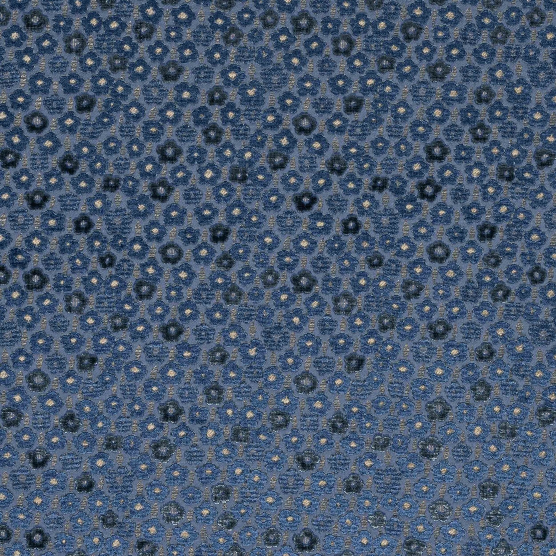 Marguerite Fabric - Mer - Manuel Canovas - M4174-05 - Premier Wallcovering