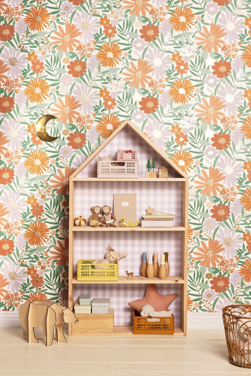 Marguerite Wallpaper - Blanc  - Caselio - 104430547