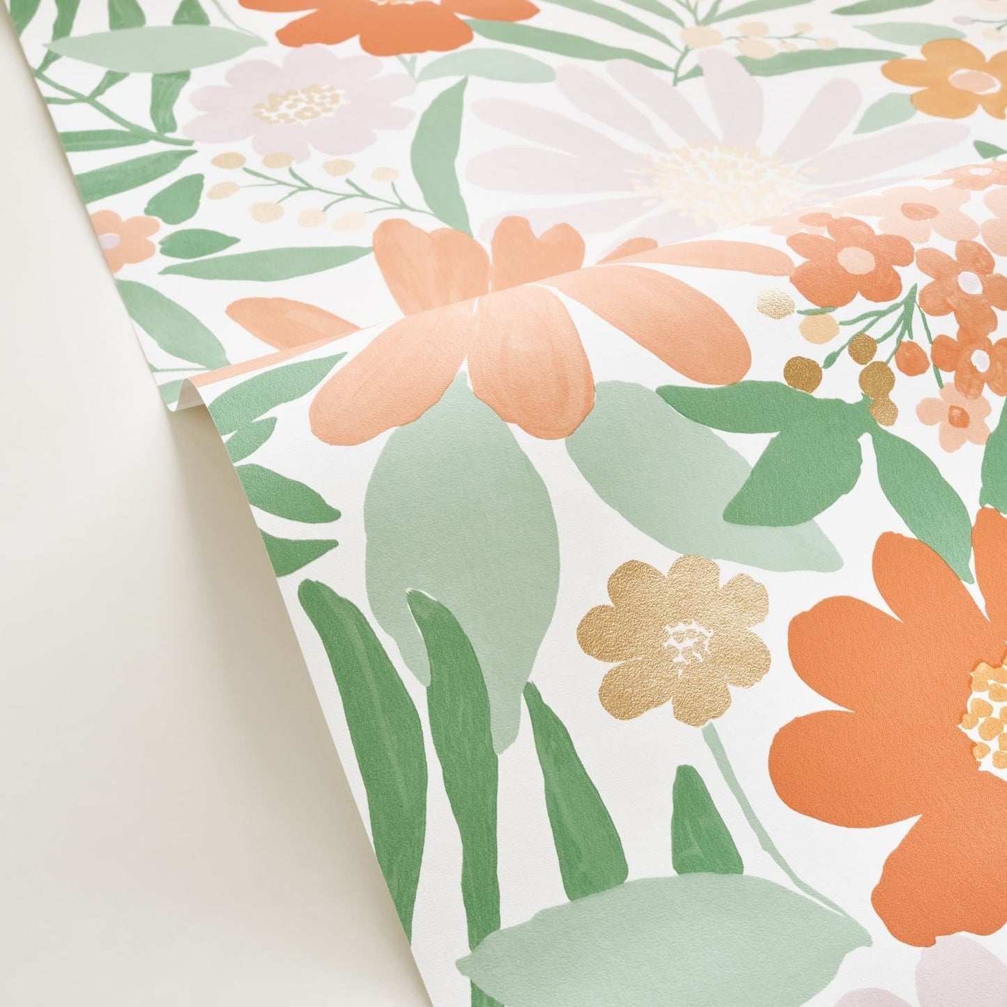 Marguerite Wallpaper - Blanc  - Caselio - 104430547