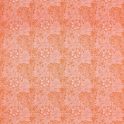Marigold Fabric - Orange/Pink - Morris & Co - 226844 - Premier Wallcovering