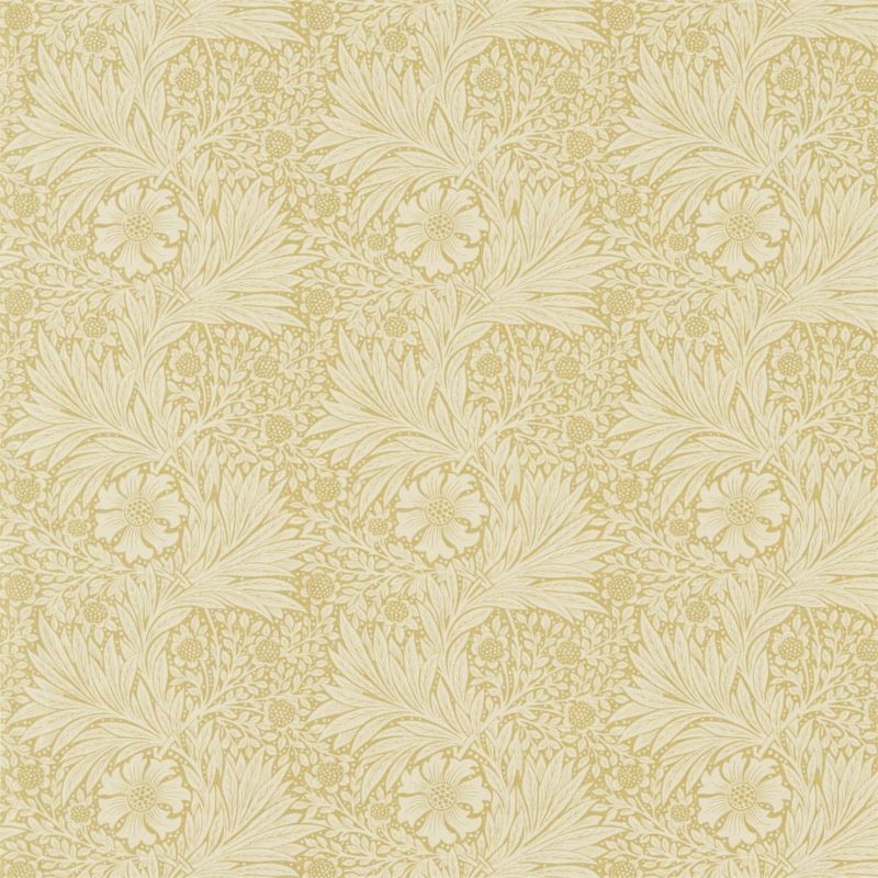 Marigold Fabric - Lichen/Cowslip - Morris & Co - 220316 - Premier Wallcovering