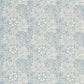 Marigold Fabric - China Blue/Ivory - Morris & Co - 220321 - Premier Wallcovering