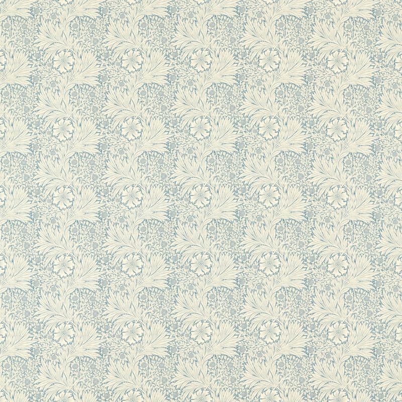 Marigold Outdoor Fabric - Mineral Blue - Morris & Co - 227102 - Premier Wallcovering