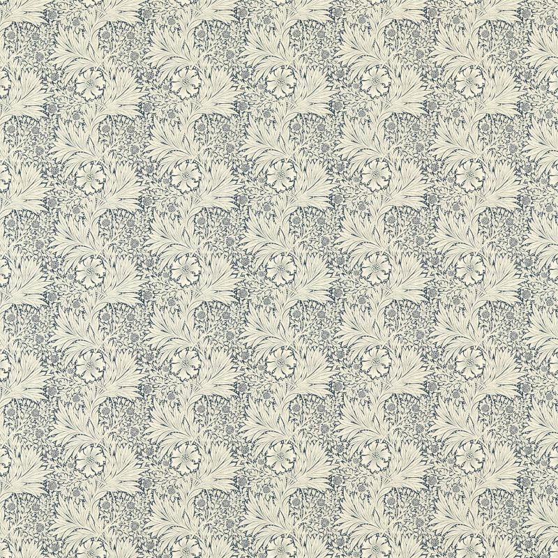 Marigold Outdoor Fabric - Indigo - Morris & Co - 227105 - Premier Wallcovering