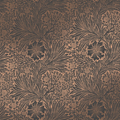 Marigold Fibrous Wallpaper - Charcoal - 124254 - William Morris AH - Premier Wallcovering