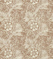 Marigold Wallpaper - Chocolate/Cream - 216955 - Morris & Co - Premier Wallcovering