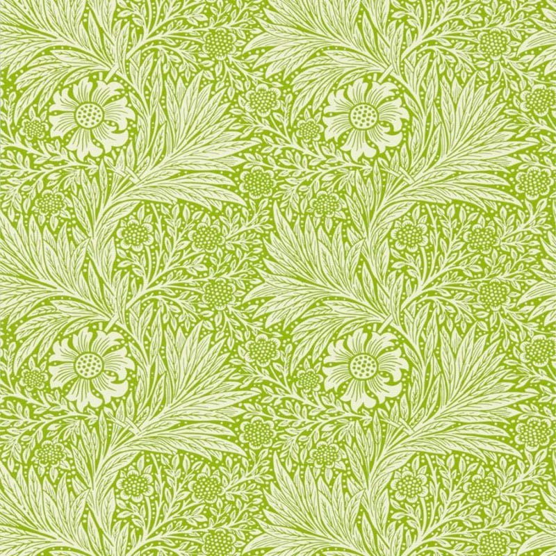 Marigold Wallpaper - Sap Green - Morris & Co - 217090 - Morris Wallpaper