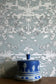 Marine Toile Wallpaper - Sea Blue - Timorous Beasties - TB/MTOIL/FIB/02 - Premier Wallcovering